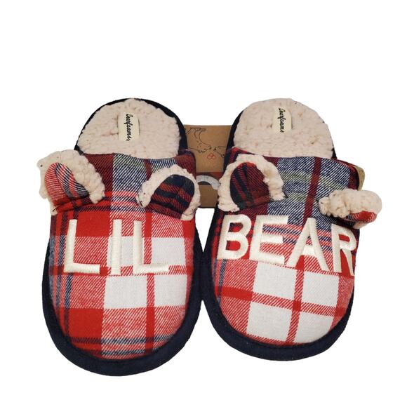 Dearfoams Memory Foam Lil Bear Slippers Limited Edition Size 11/12 Youth - Picture 7 of 10